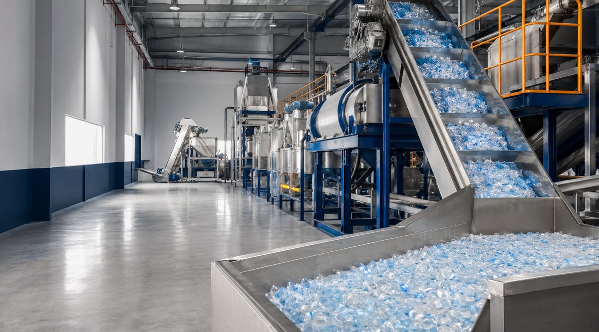 Tổng quan về mảnh PET tái chế (rPET flakes) trong sản xuất công nghiệp
